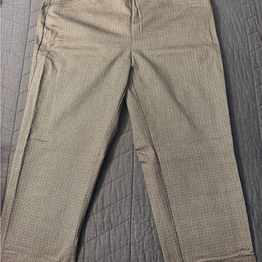 Van Heusen Women’s Gray Patterned Dress Pants